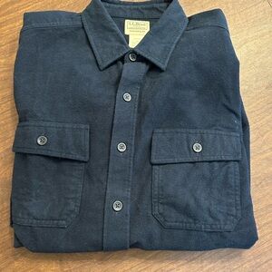 L.L. Bean Chamois Long Sleeve Shirt